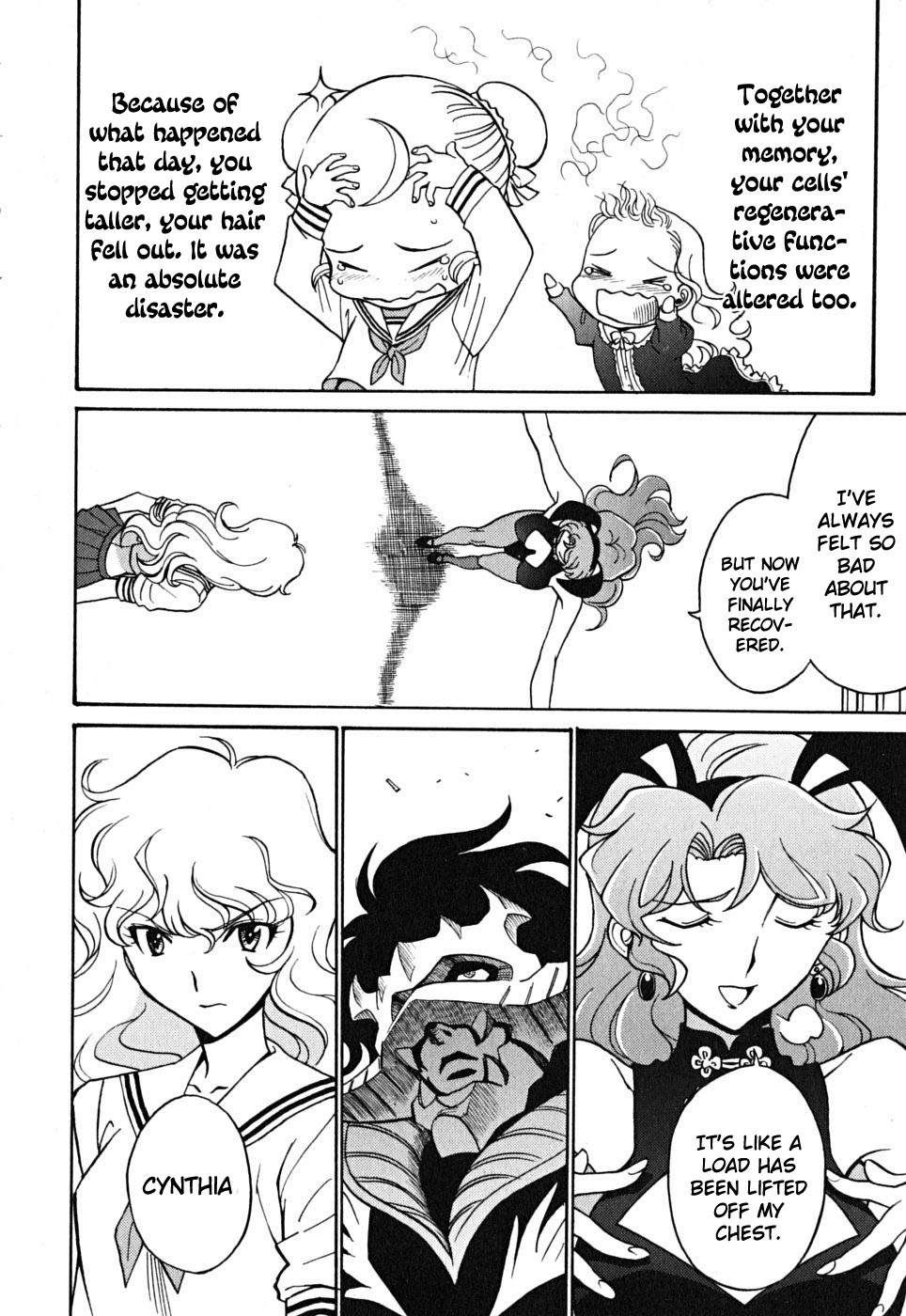 Cynthia the Mission Chapter 9.38 page 15 - Vol.9 Chapter 38: #38 A lullaby to my father