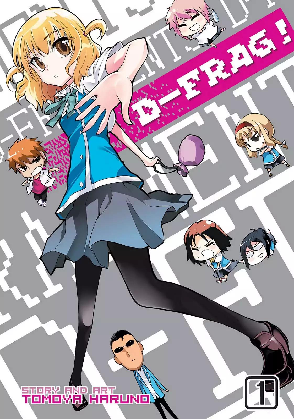 D-Frag! Chapter 1 page 1 - Chapter 1: It's the Kazama Gang!