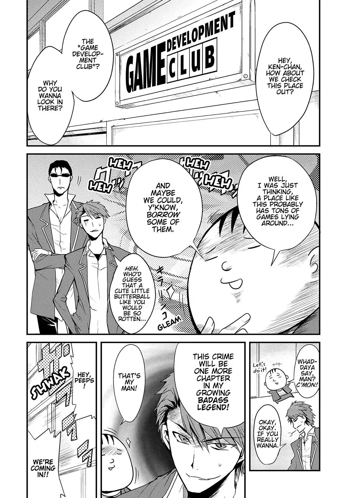 D-Frag! Chapter 1 page 8 - Chapter 1: It's the Kazama Gang!