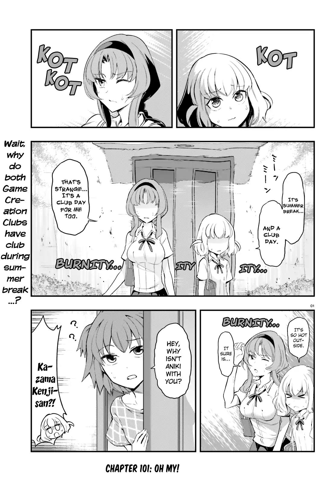 D-Frag! Chapter 101 page 1 - Chapter 101: Oh My!