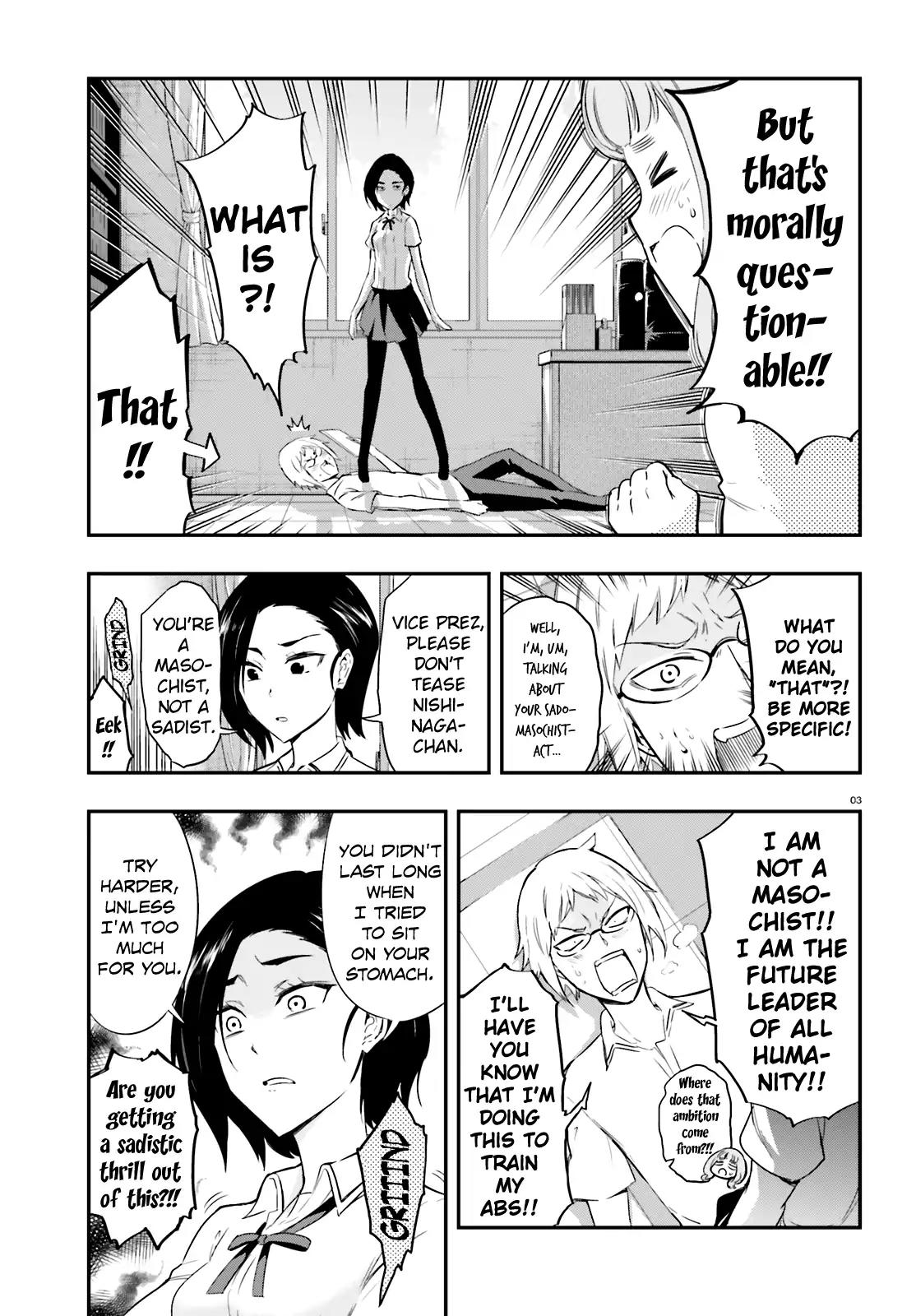 D-Frag! Chapter 102 page 3 - Chapter 102: Light as a Feather