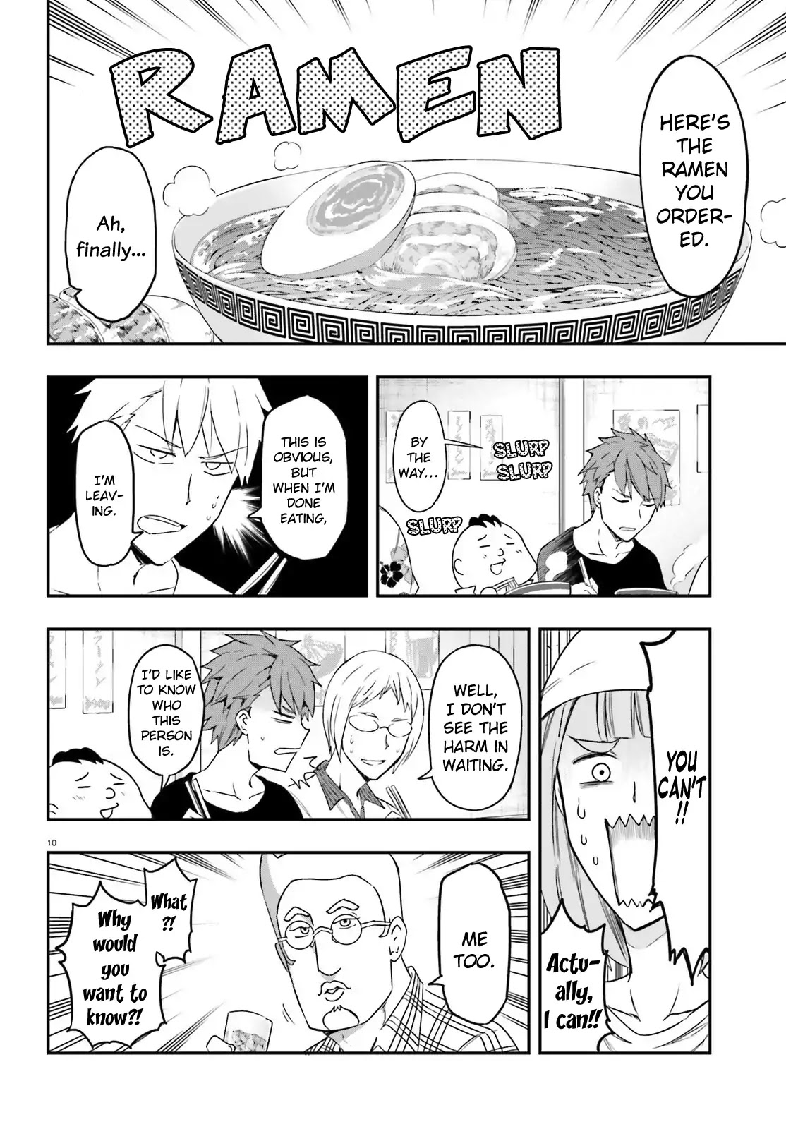 D-Frag! Chapter 107 page 10 - Chapter 107: You're Choosing the Noodles?!