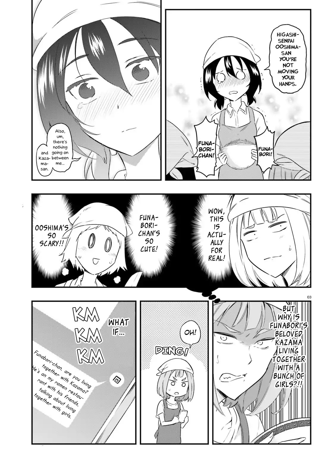 D-Frag! Chapter 107 page 3 - Chapter 107: You're Choosing the Noodles?!