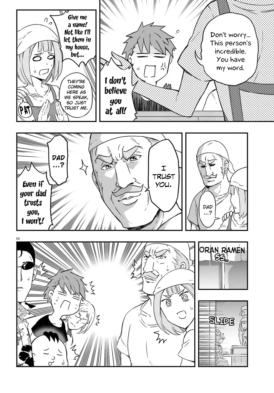 D-Frag! Chapter 107 page 8 - Chapter 107: You're Choosing the Noodles?!