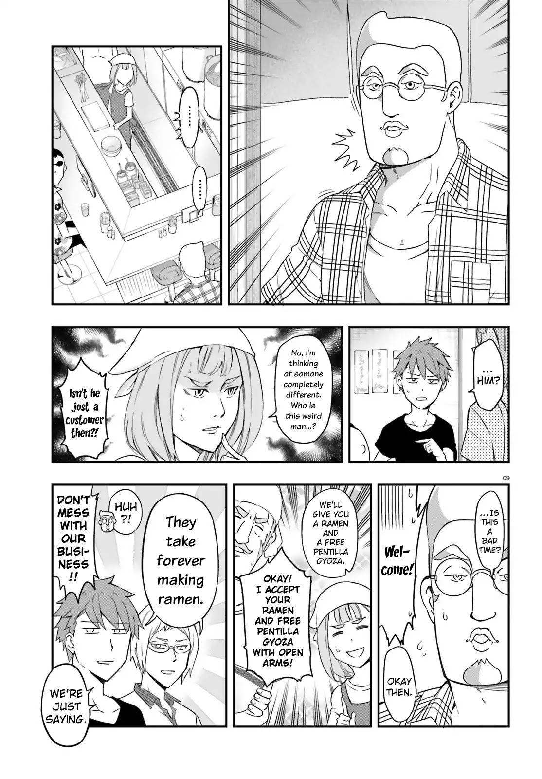 D-Frag! Chapter 107 page 9 - Chapter 107: You're Choosing the Noodles?!