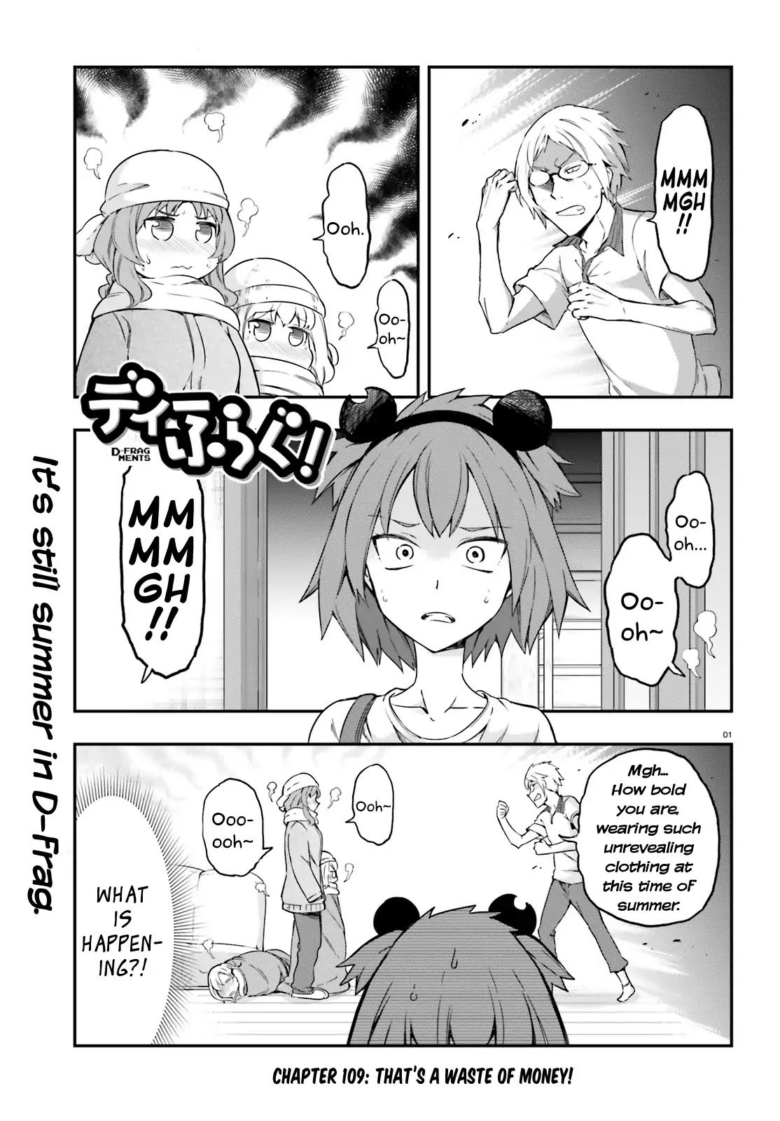 D-Frag! Chapter 109 page 1 - Chapter 109: That's a Waste of Money!