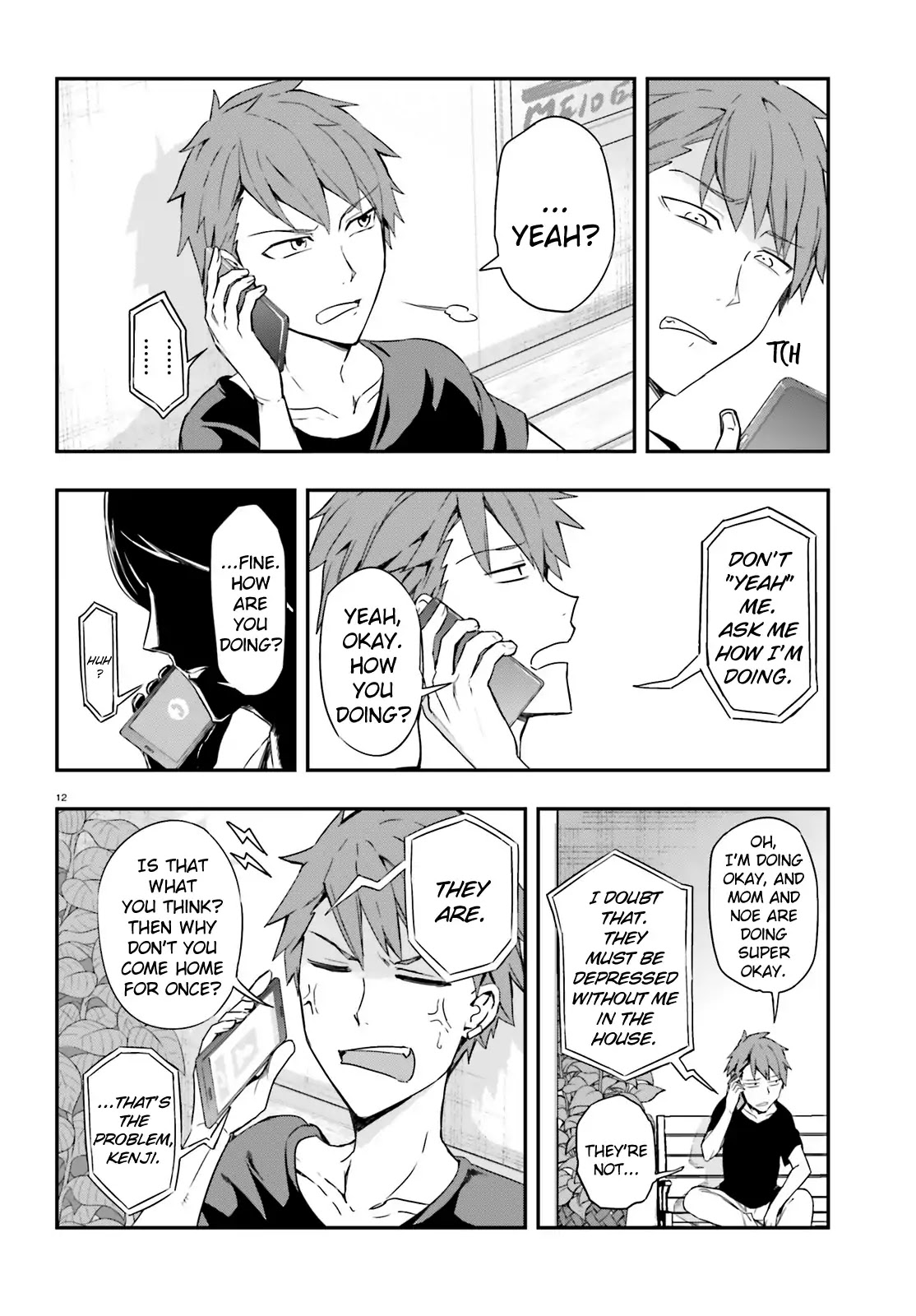 D-Frag! Chapter 109 page 12 - Chapter 109: That's a Waste of Money!