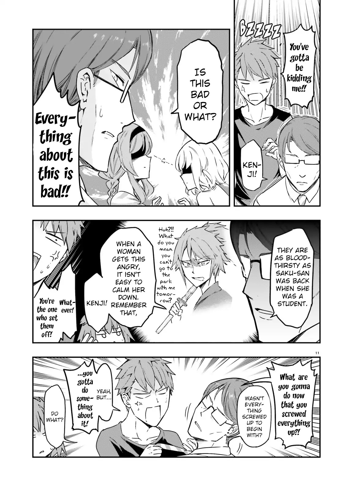 D-Frag! Chapter 111 page 11 - Chapter 111: You're Settling the Score with Me?!