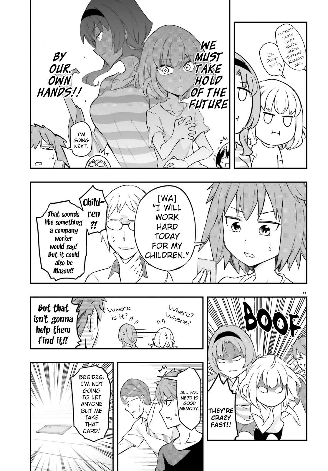 D-Frag! Chapter 112 page 11 - Chapter 112: The Head of the Kazama Family
