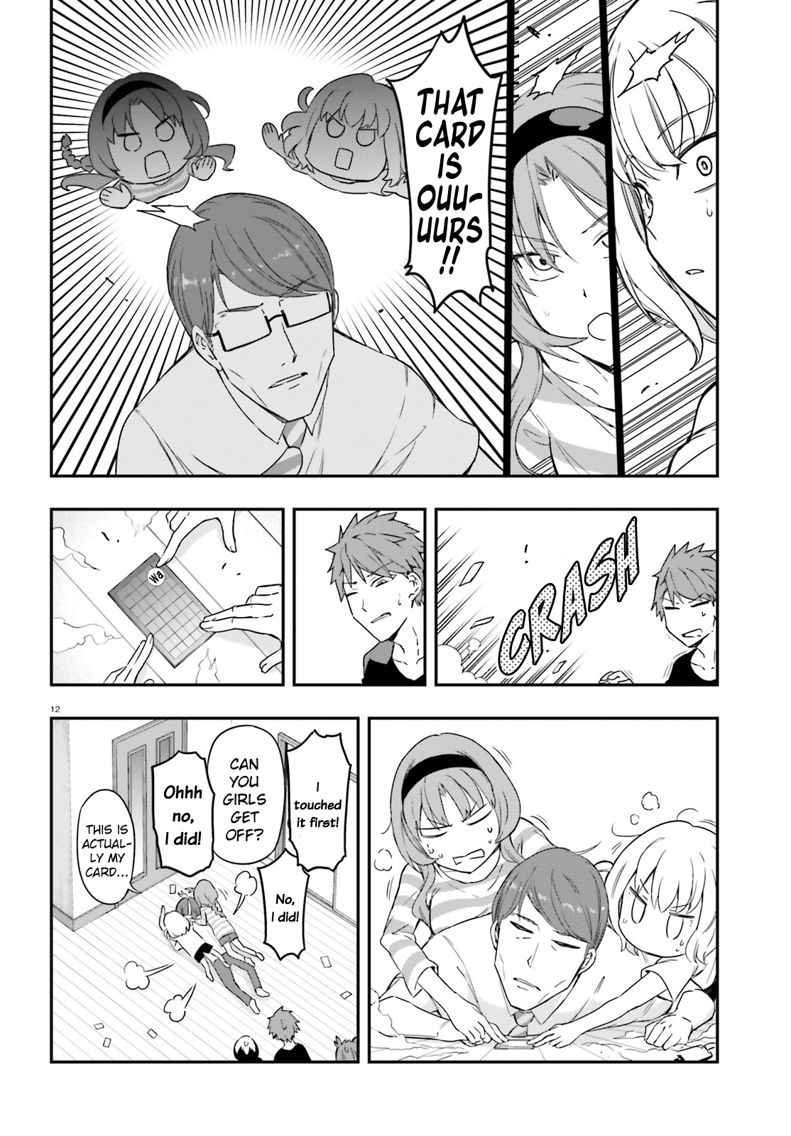 D-Frag! Chapter 112 page 12 - Chapter 112: The Head of the Kazama Family