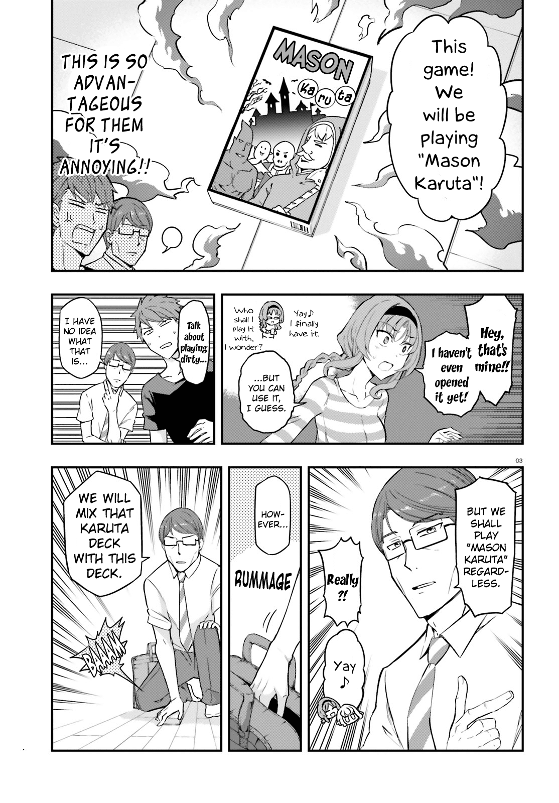 D-Frag! Chapter 112 page 3 - Chapter 112: The Head of the Kazama Family
