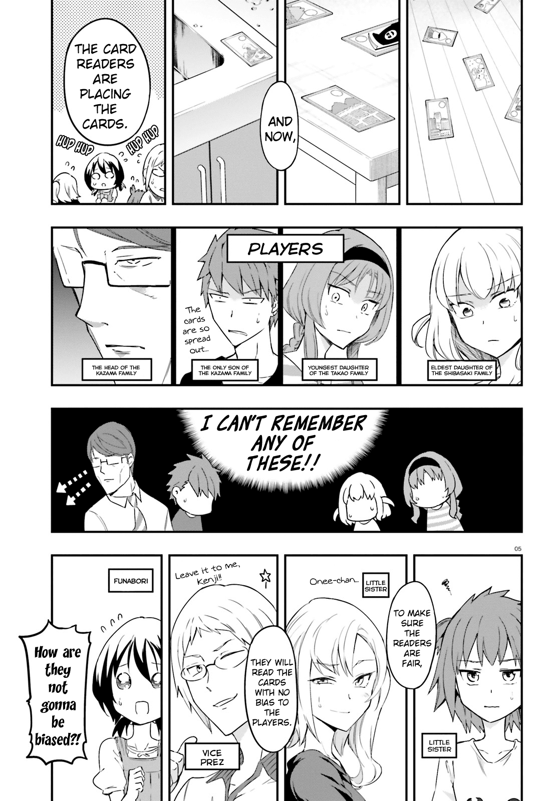 D-Frag! Chapter 112 page 5 - Chapter 112: The Head of the Kazama Family