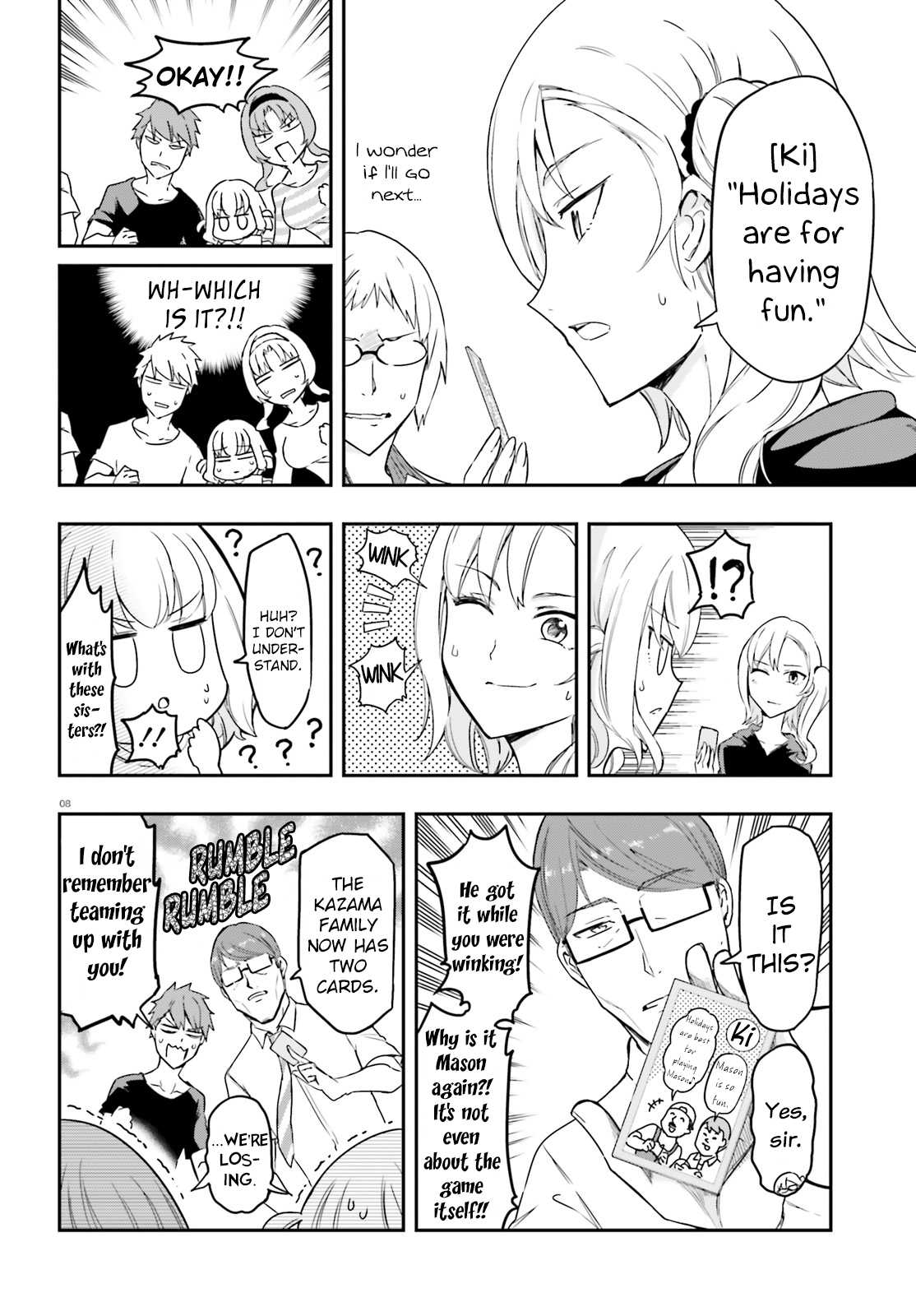 D-Frag! Chapter 112 page 8 - Chapter 112: The Head of the Kazama Family