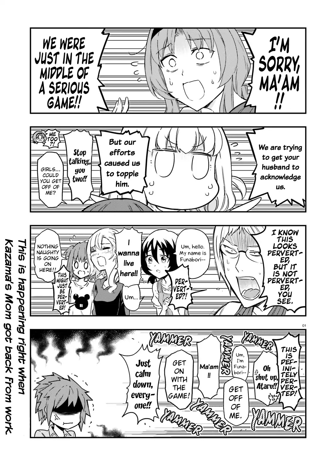 D-Frag! Chapter 113 page 1 - Chapter 113: A Pickle for Us!!