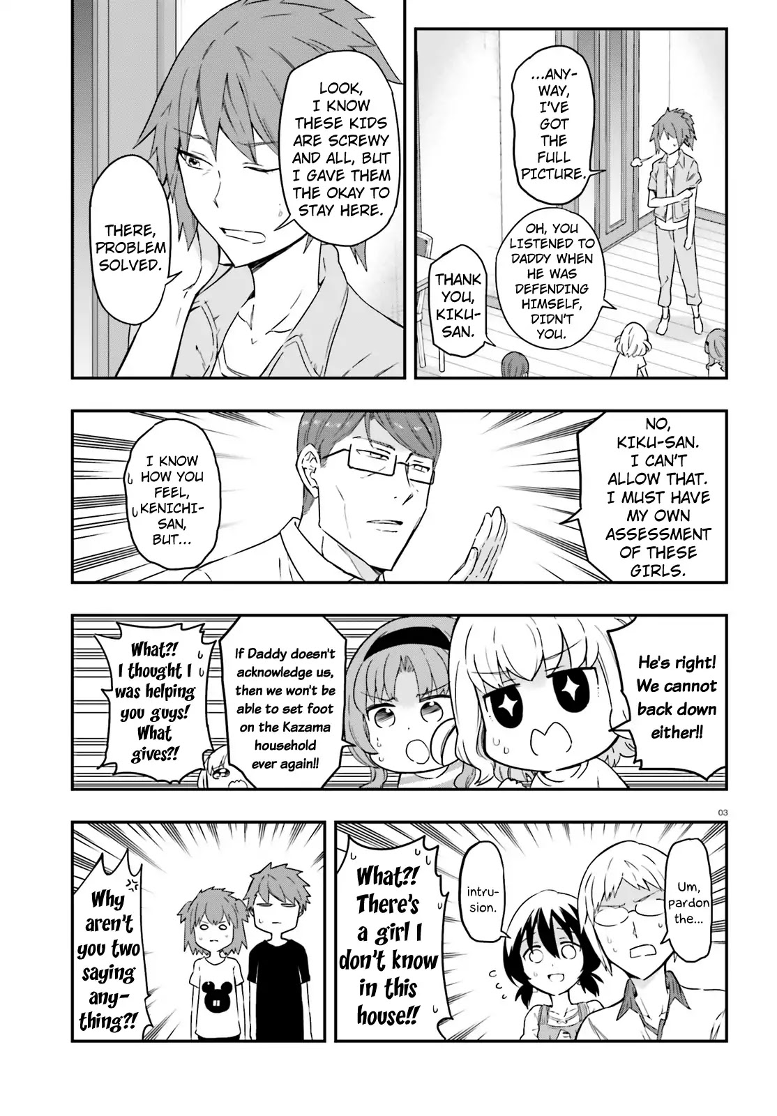 D-Frag! Chapter 113 page 3 - Chapter 113: A Pickle for Us!!