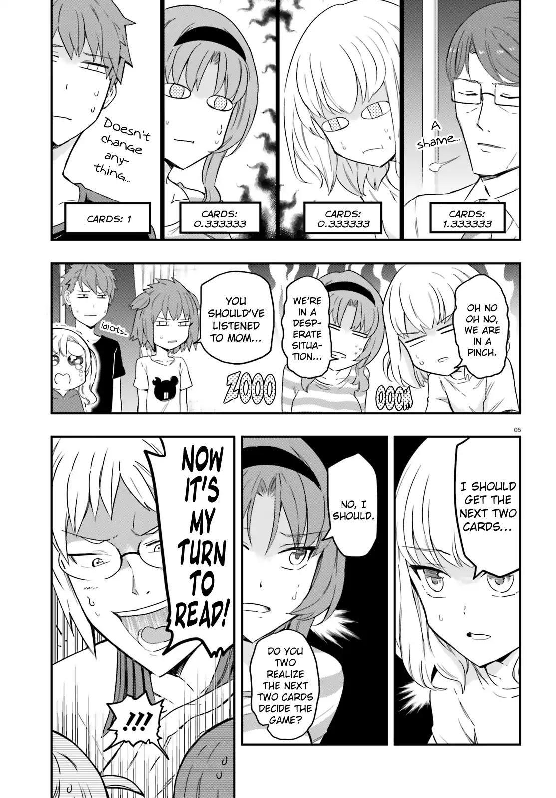 D-Frag! Chapter 113 page 5 - Chapter 113: A Pickle for Us!!