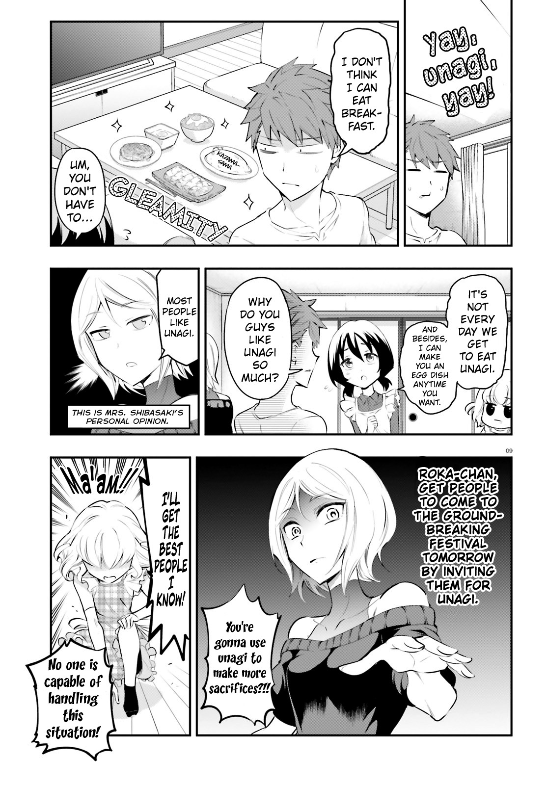 D-Frag! Chapter 115 page 10 - Chapter 115: I Want to Eat Unagi Too