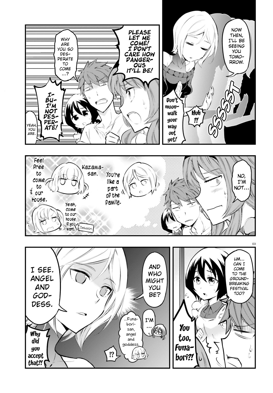 D-Frag! Chapter 115 page 4 - Chapter 115: I Want to Eat Unagi Too