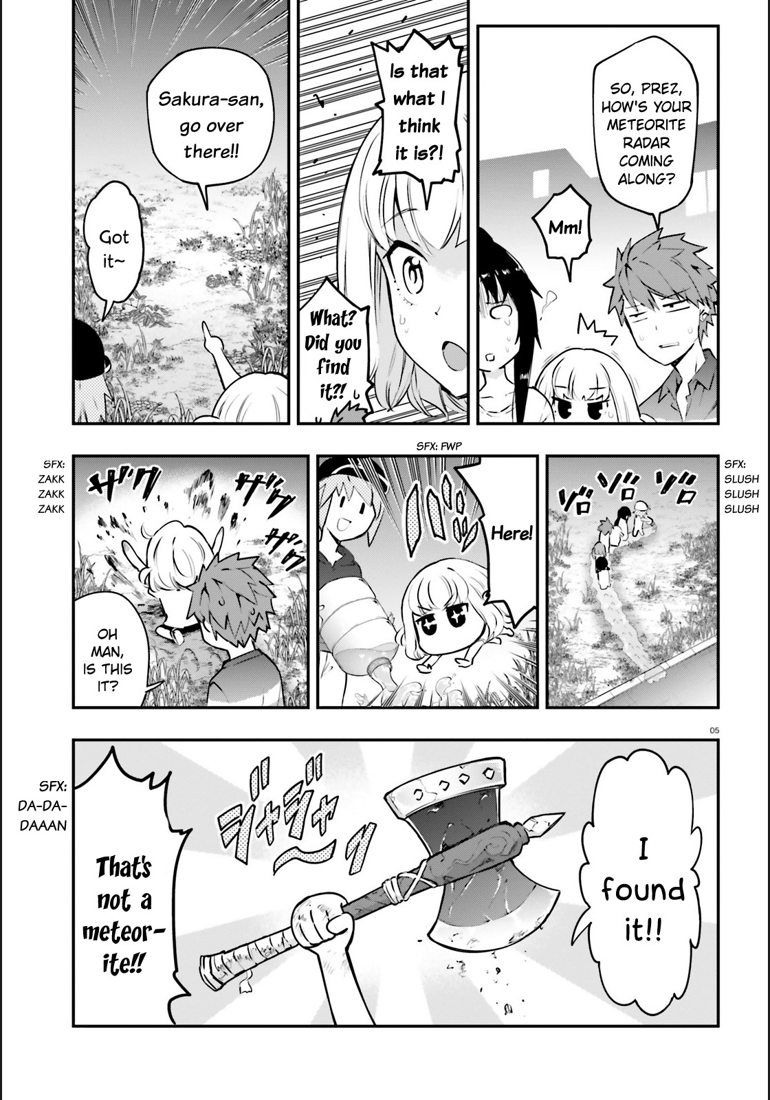 D-Frag! Chapter 118 page 5 - Chapter 118: Isn't That the Meteorite?!