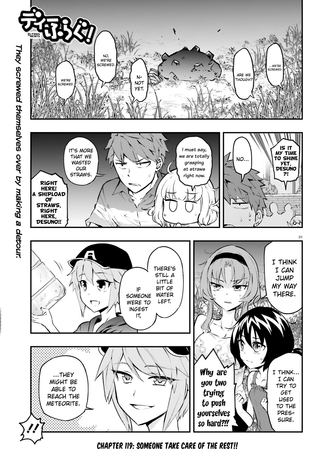 D-Frag! Chapter 119 page 1 - Chapter 119: Someone Take Care of the Rest!!