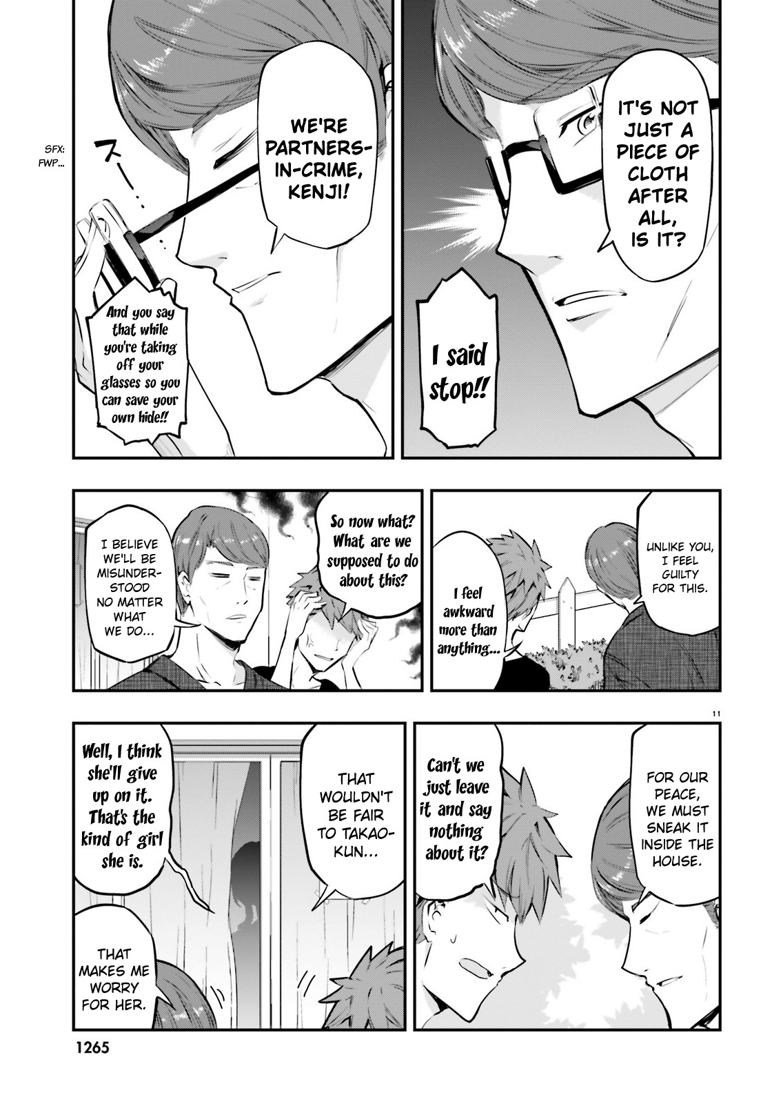 D-Frag! Chapter 120 page 11 - Chapter 120: We're Partners-in-Crime
