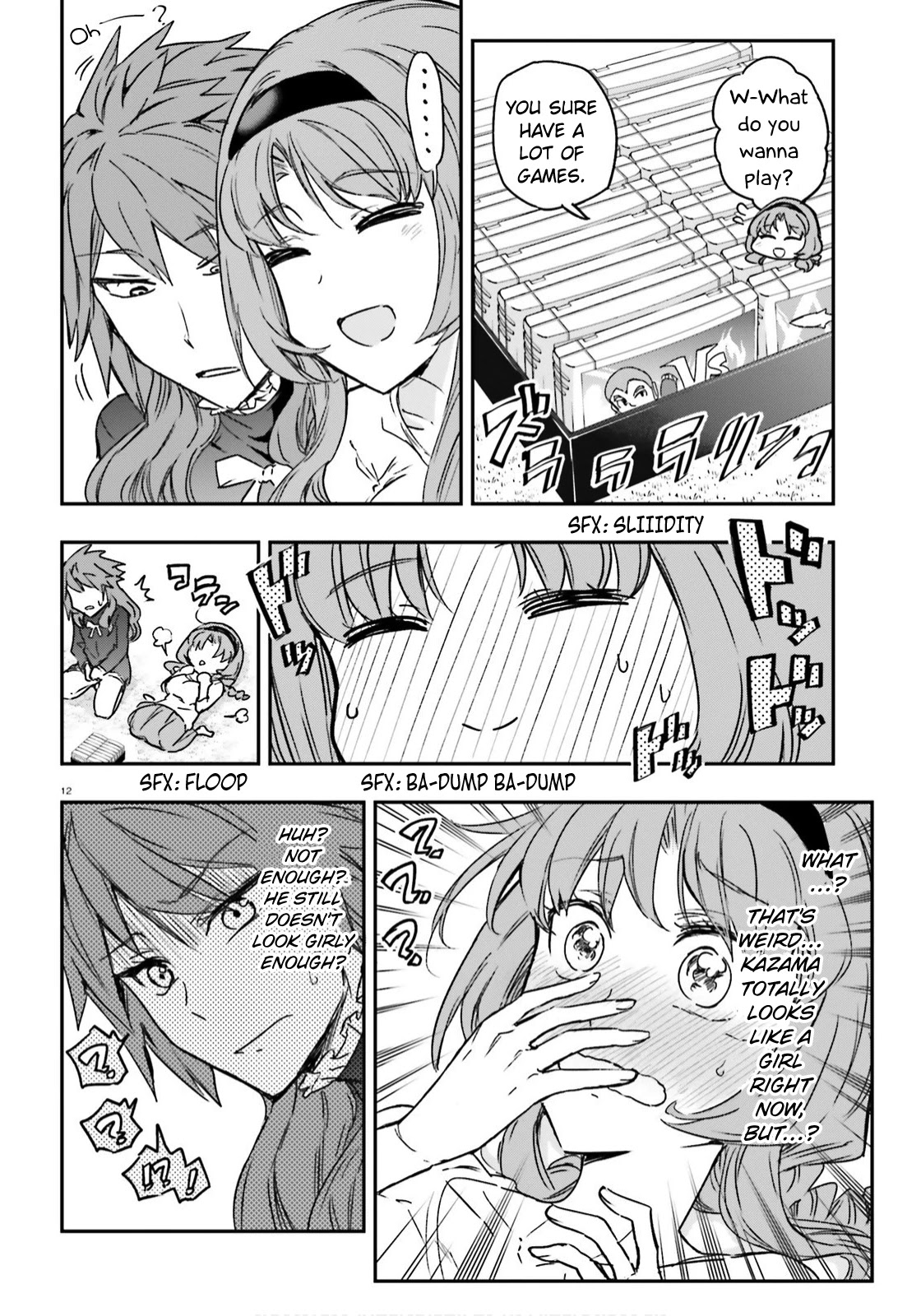D-Frag! Chapter 123 page 12 - Chapter 123: My Room