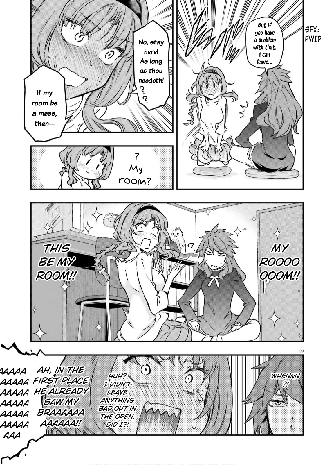 D-Frag! Chapter 123 page 9 - Chapter 123: My Room