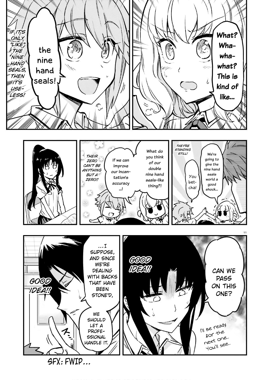 D-Frag! Chapter 124 page 11 - Chapter 124: In This Clubroom of all Places