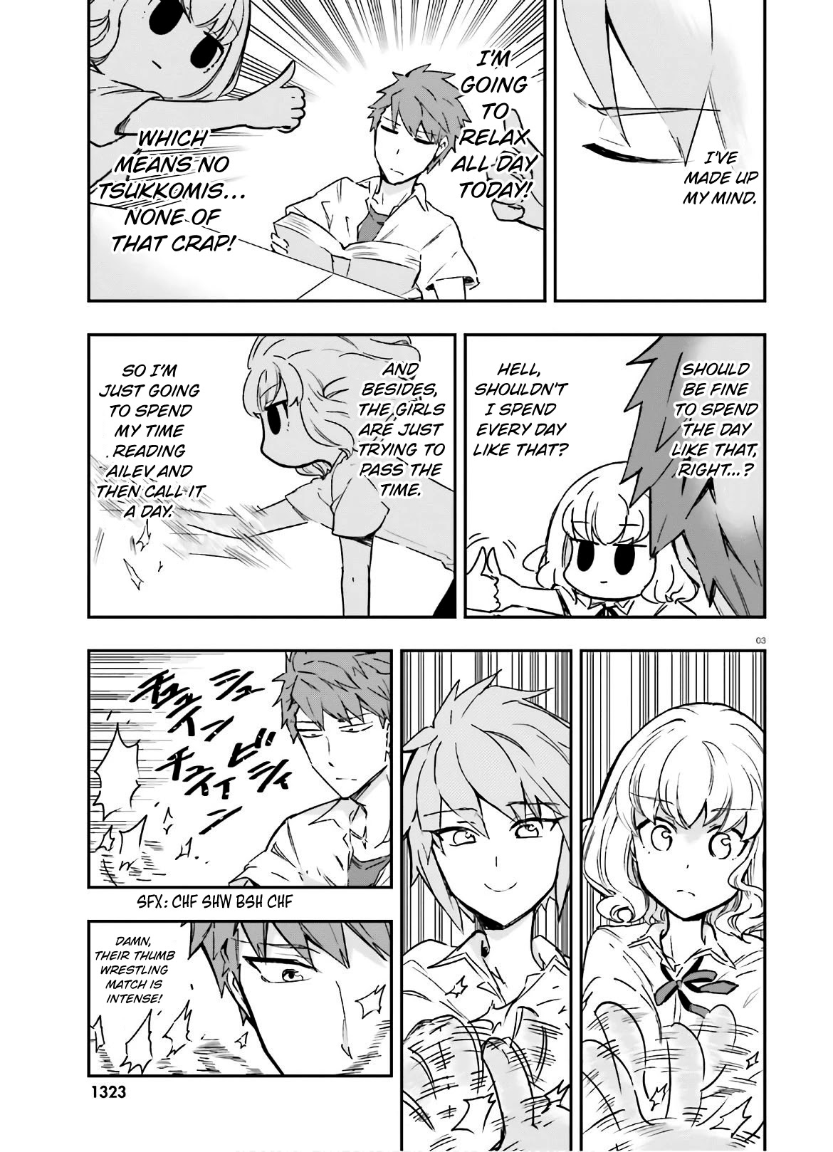D-Frag! Chapter 124 page 3 - Chapter 124: In This Clubroom of all Places