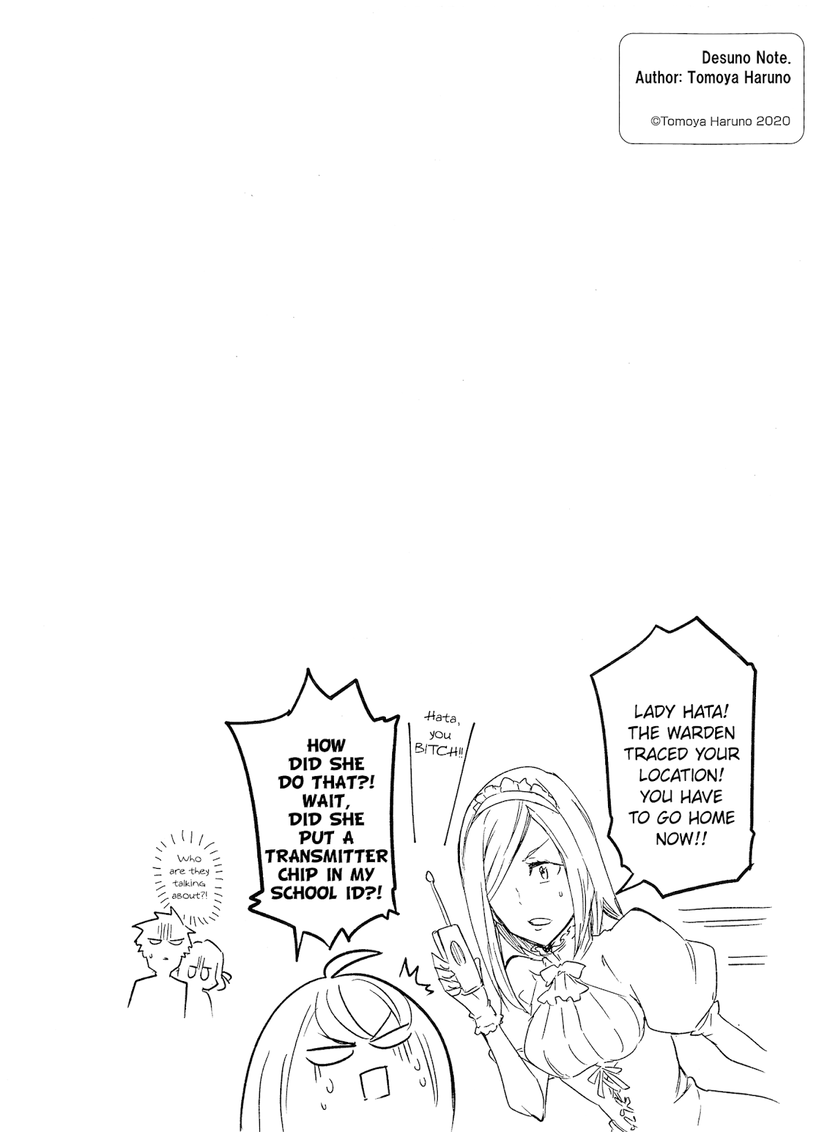 D-Frag! Chapter 125.2 page 8 - Chapter 125.2: Desuno Note
