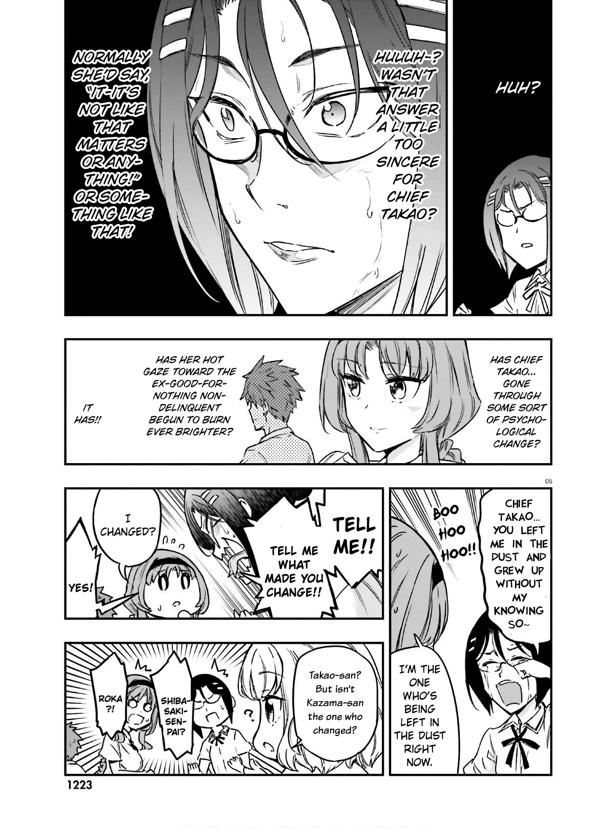D-Frag! Chapter 125 page 5 - Chapter 125: The Summer of My Youth