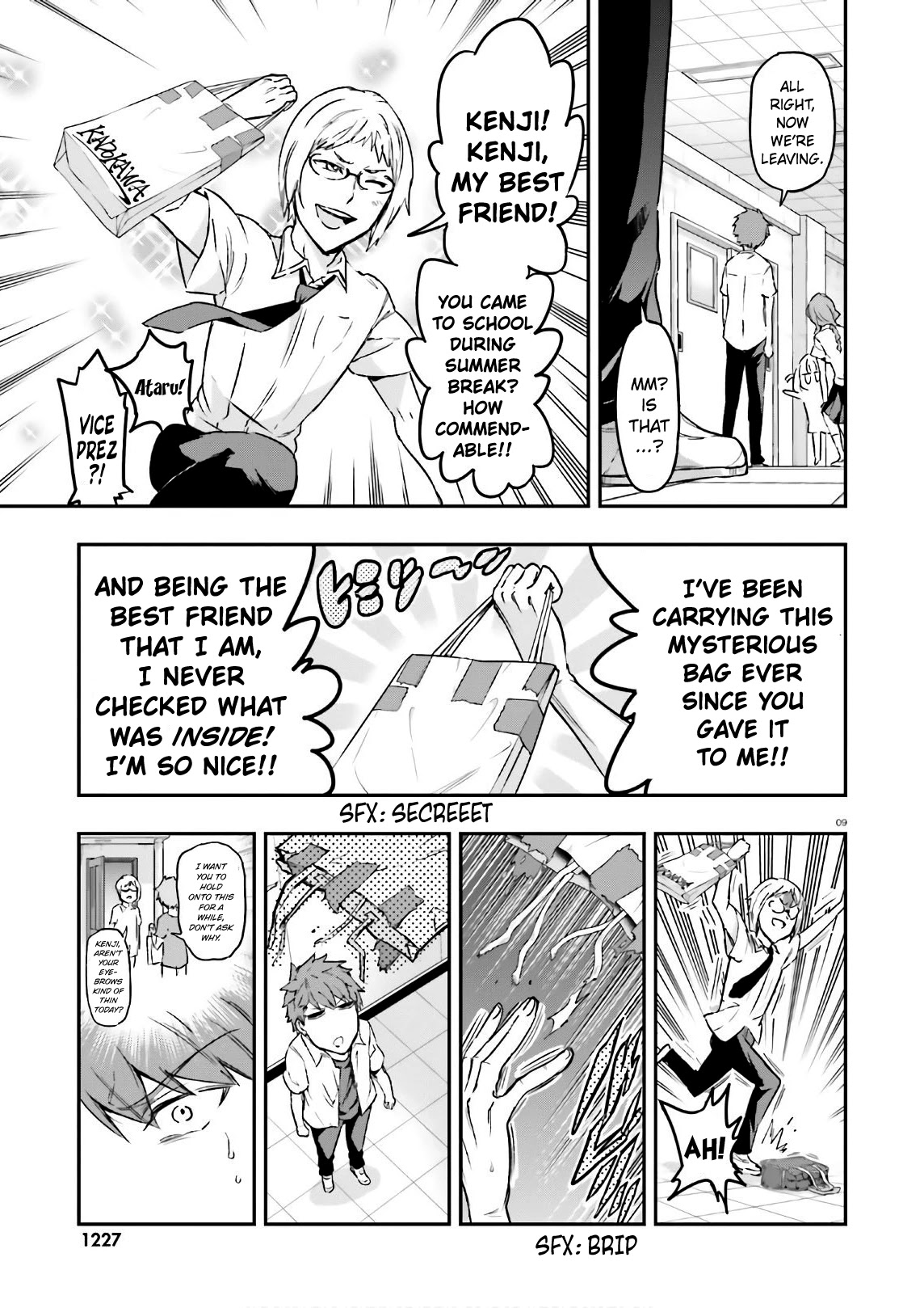 D-Frag! Chapter 125 page 9 - Chapter 125: The Summer of My Youth