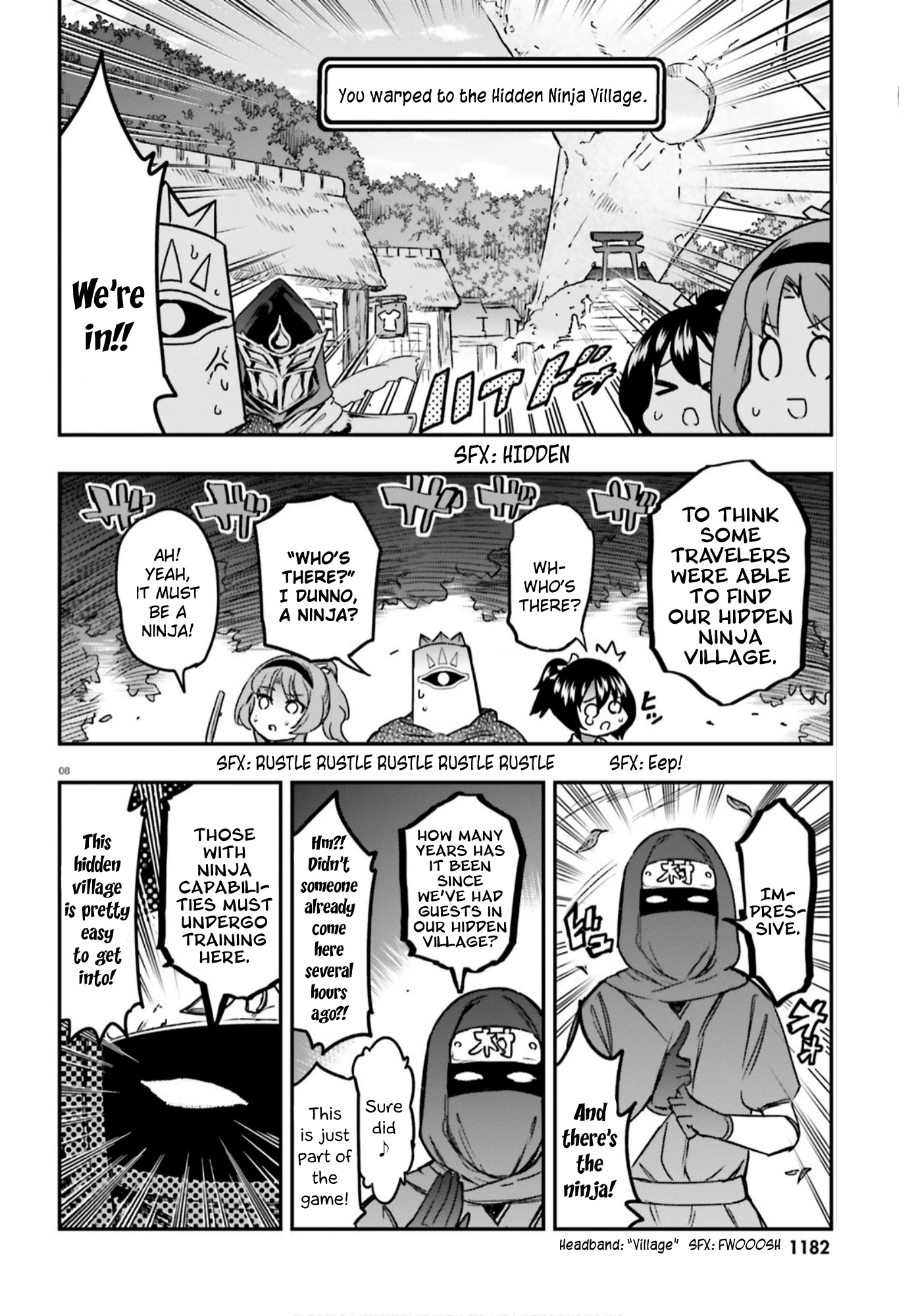 D-Frag! Chapter 128 page 8 - Chapter 128: I Dunno, a Ninja?