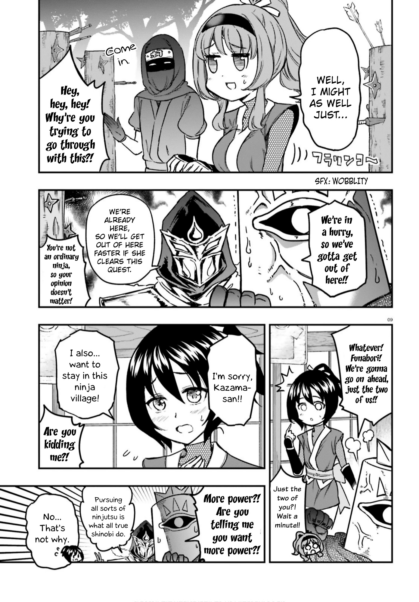 D-Frag! Chapter 128 page 9 - Chapter 128: I Dunno, a Ninja?