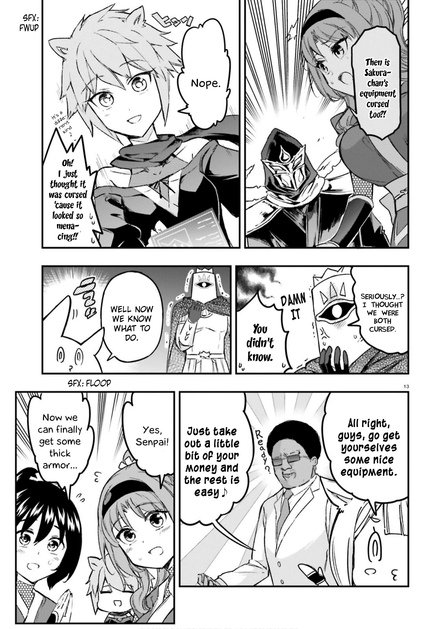 D-Frag! Chapter 129 page 13 - Chapter 129: Mm, I Knew That!
