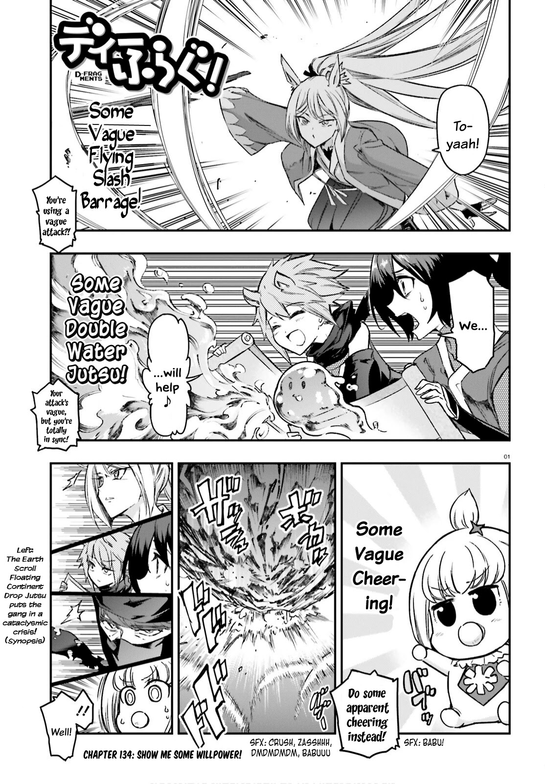 D-Frag! Chapter 134 page 1 - Chapter 134: Show Me Some Willpower!