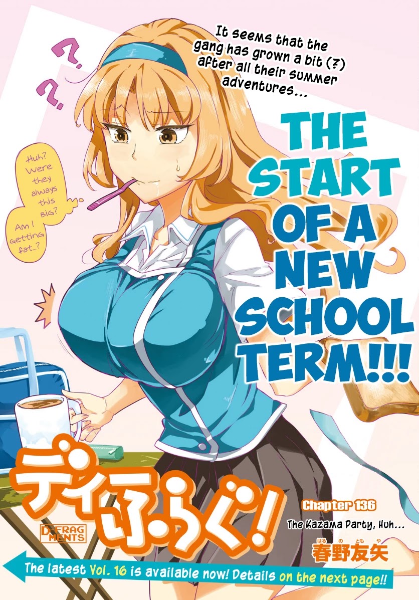 D-Frag! Chapter 136 page 1 - Chapter 136: The Kazama Party, Huh...