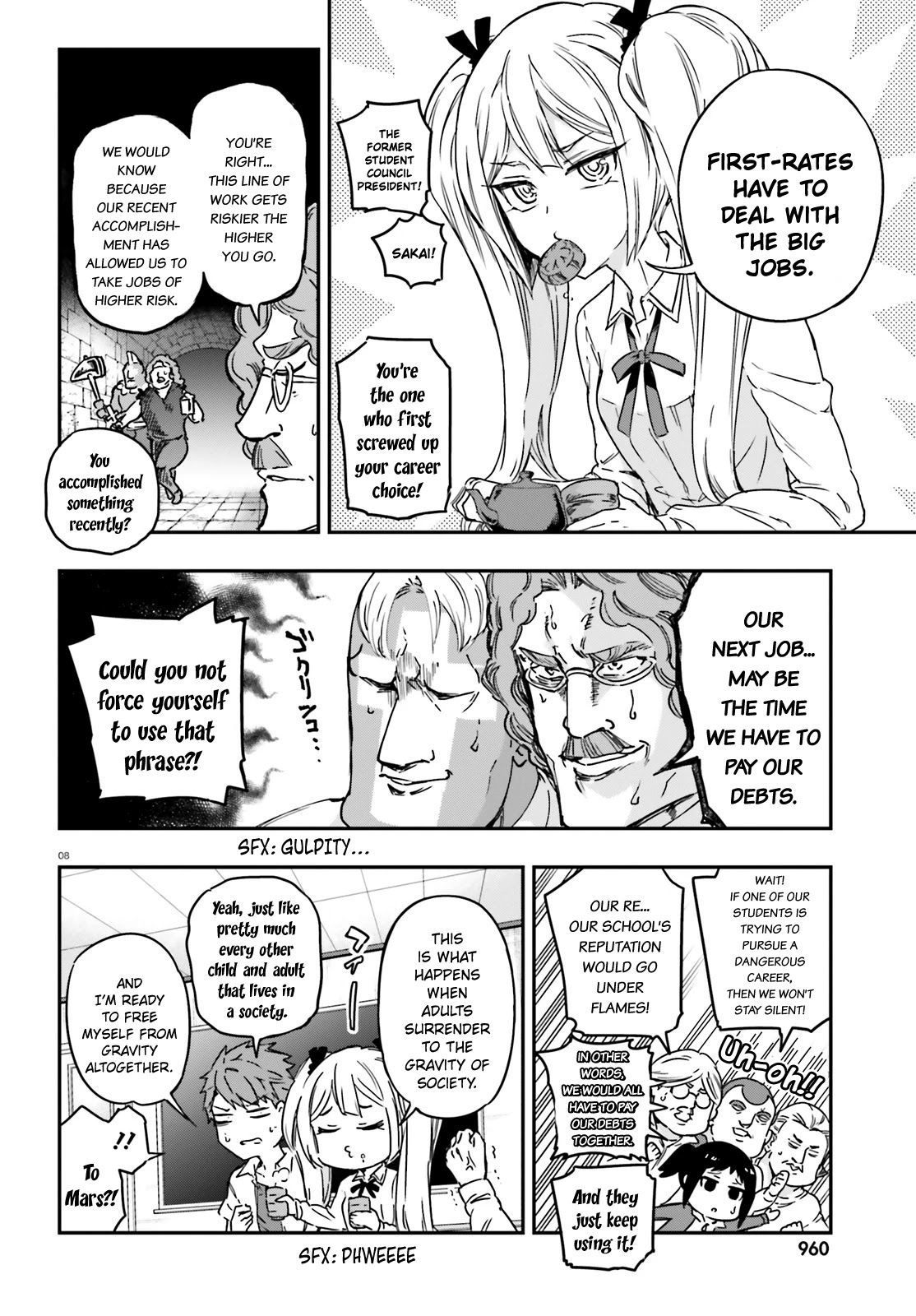 D-Frag! Chapter 137 page 8 - Chapter 137: Time to Pay Our Debts