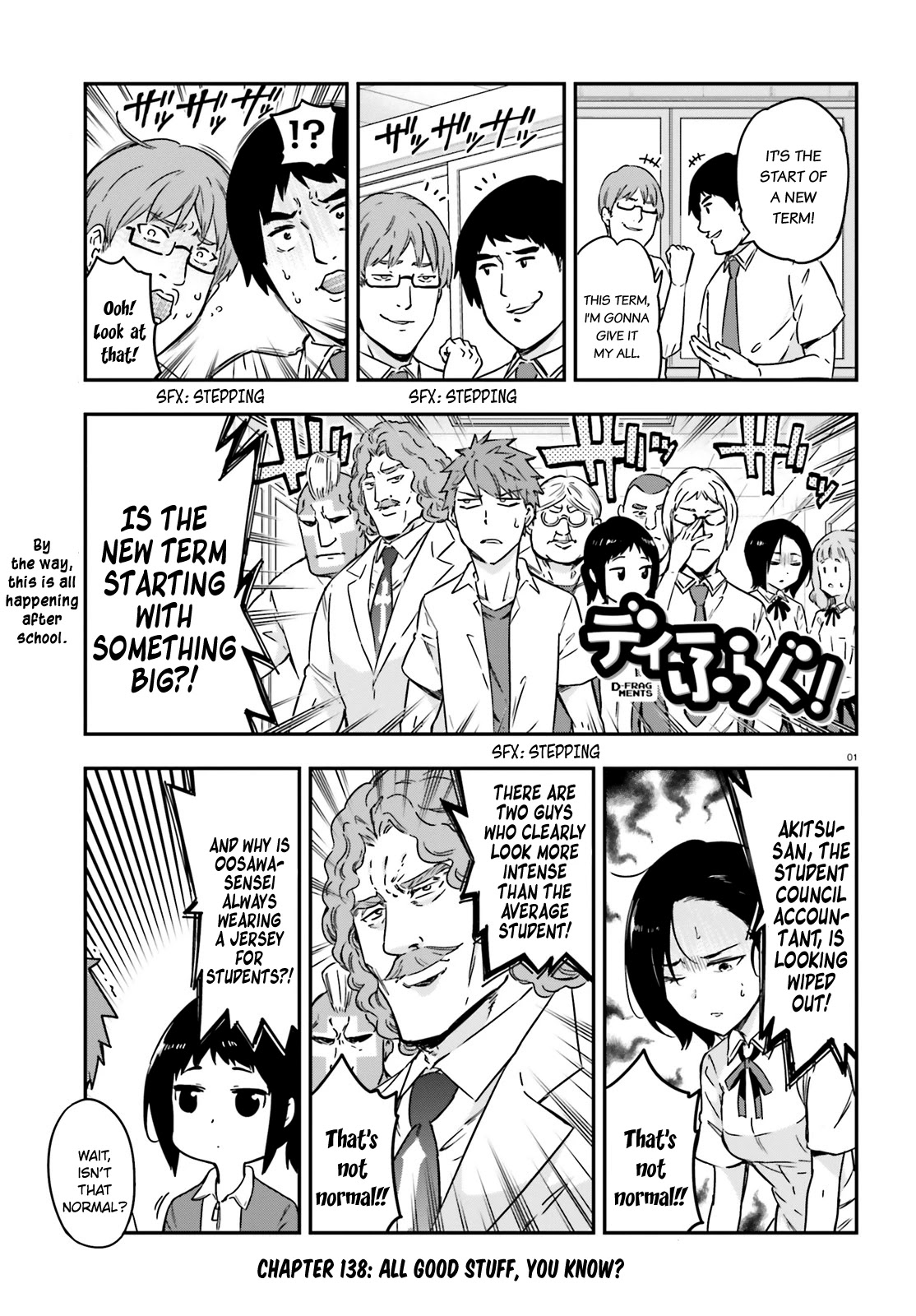 D-Frag! Chapter 138 page 1 - Chapter 138: All Good Things, You Know?