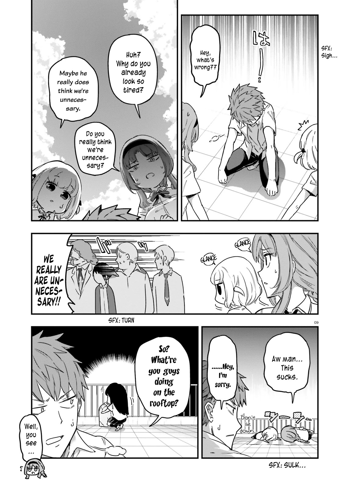 D-Frag! Chapter 138 page 9 - Chapter 138: All Good Things, You Know?