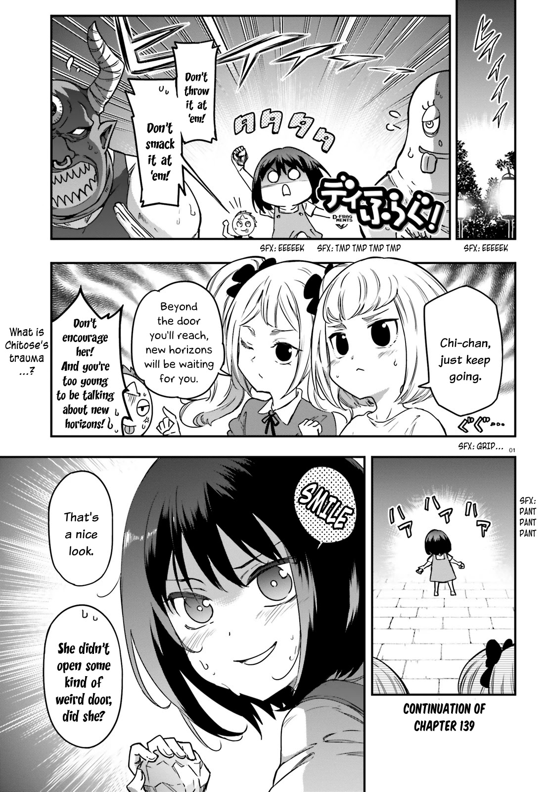 D-Frag! Chapter 139.5 page 1 - Chapter 139.5: Continuation of Chapter 139