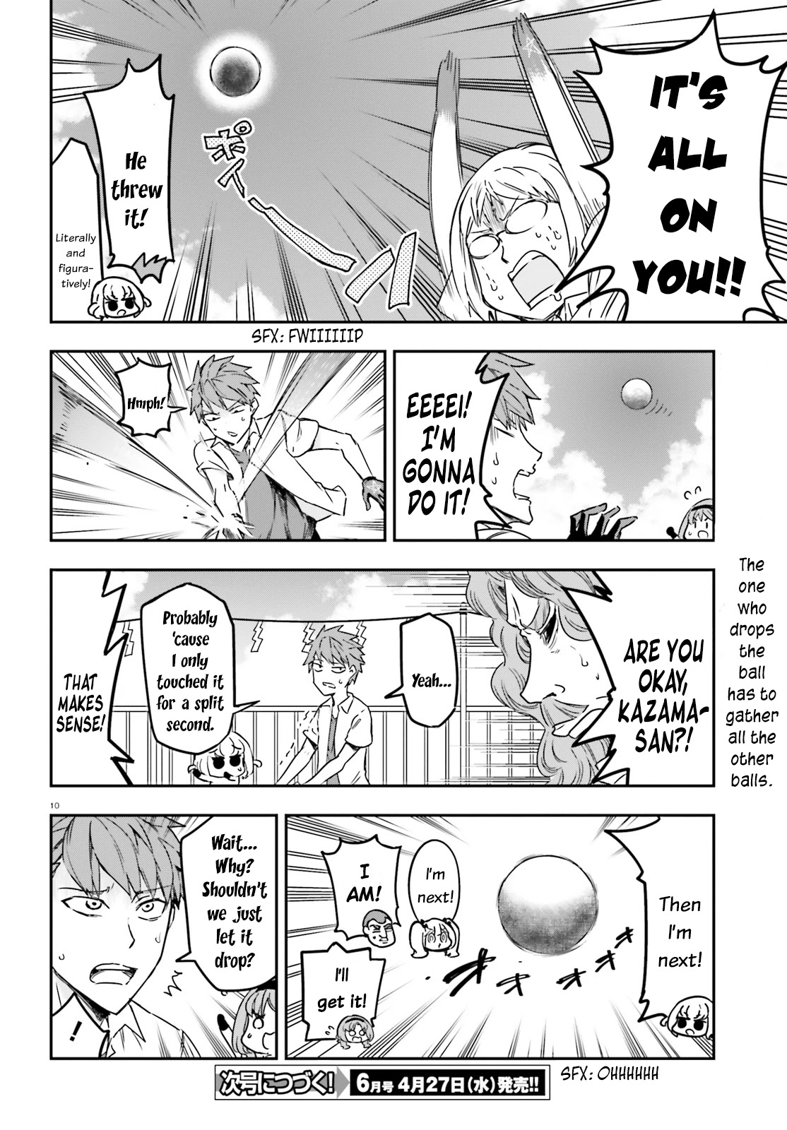 D-Frag! Chapter 140 page 10 - Chapter 140: He Threw It!
