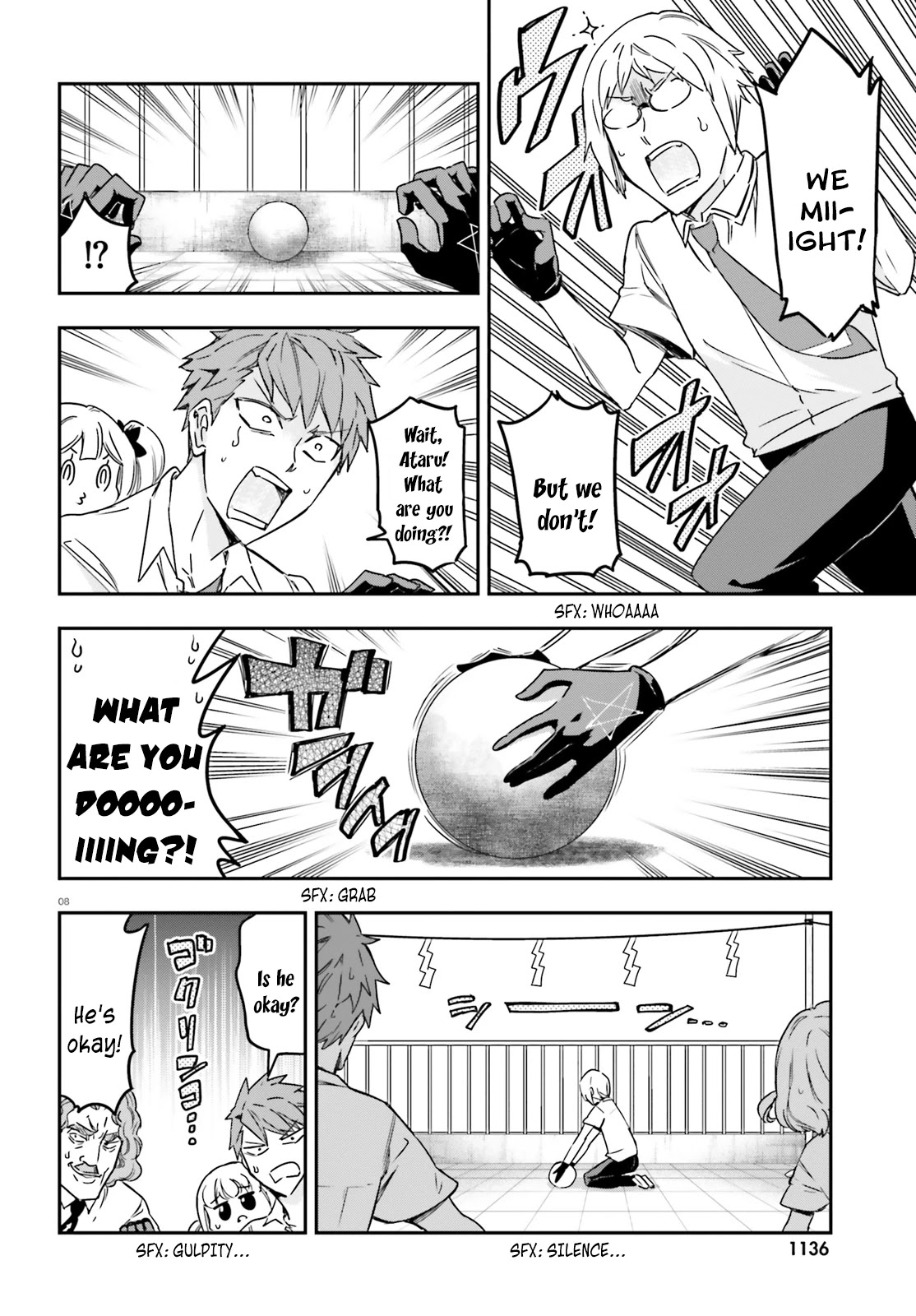 D-Frag! Chapter 140 page 8 - Chapter 140: He Threw It!