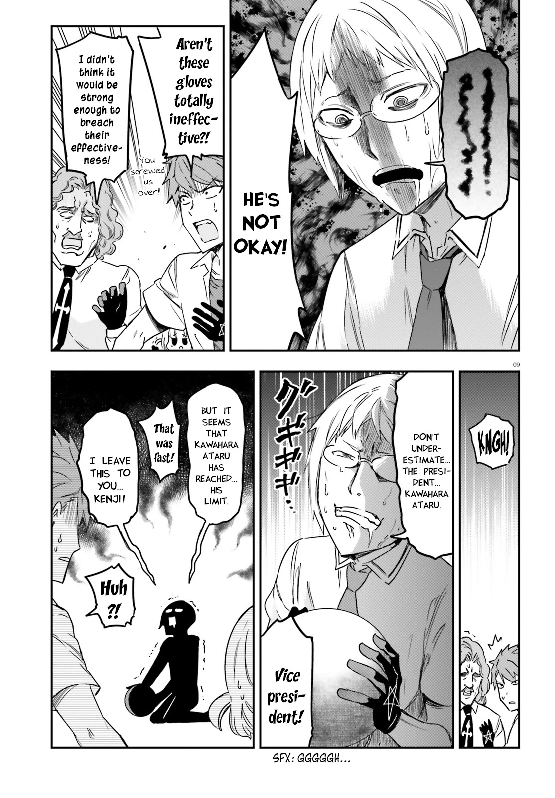 D-Frag! Chapter 140 page 9 - Chapter 140: He Threw It!