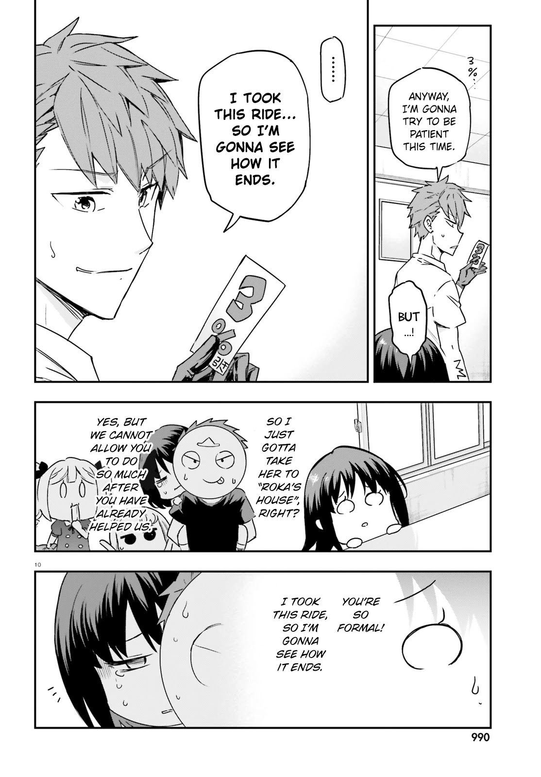 D-Frag! Chapter 141 page 10 - Chapter 141: We're Gonna Get Married and Be Together Forever!