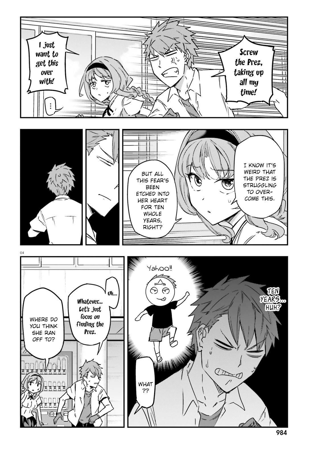 D-Frag! Chapter 141 page 4 - Chapter 141: We're Gonna Get Married and Be Together Forever!