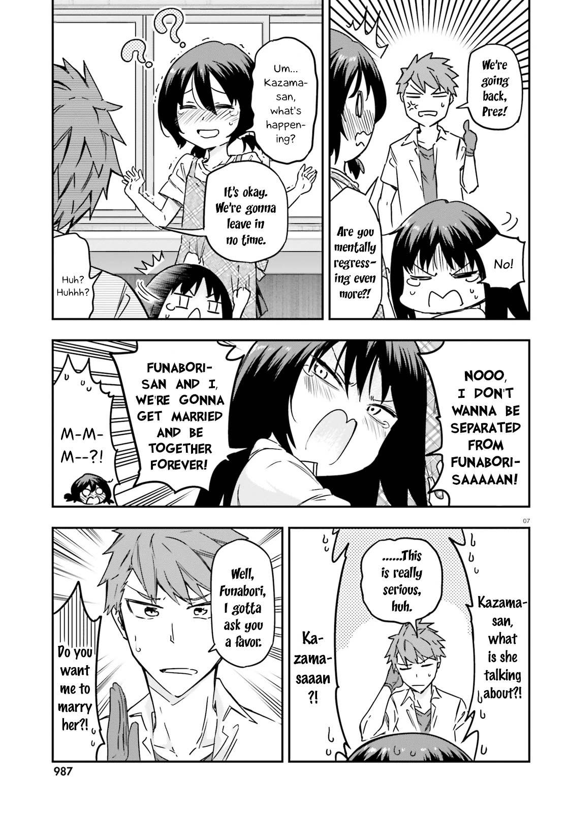 D-Frag! Chapter 141 page 7 - Chapter 141: We're Gonna Get Married and Be Together Forever!