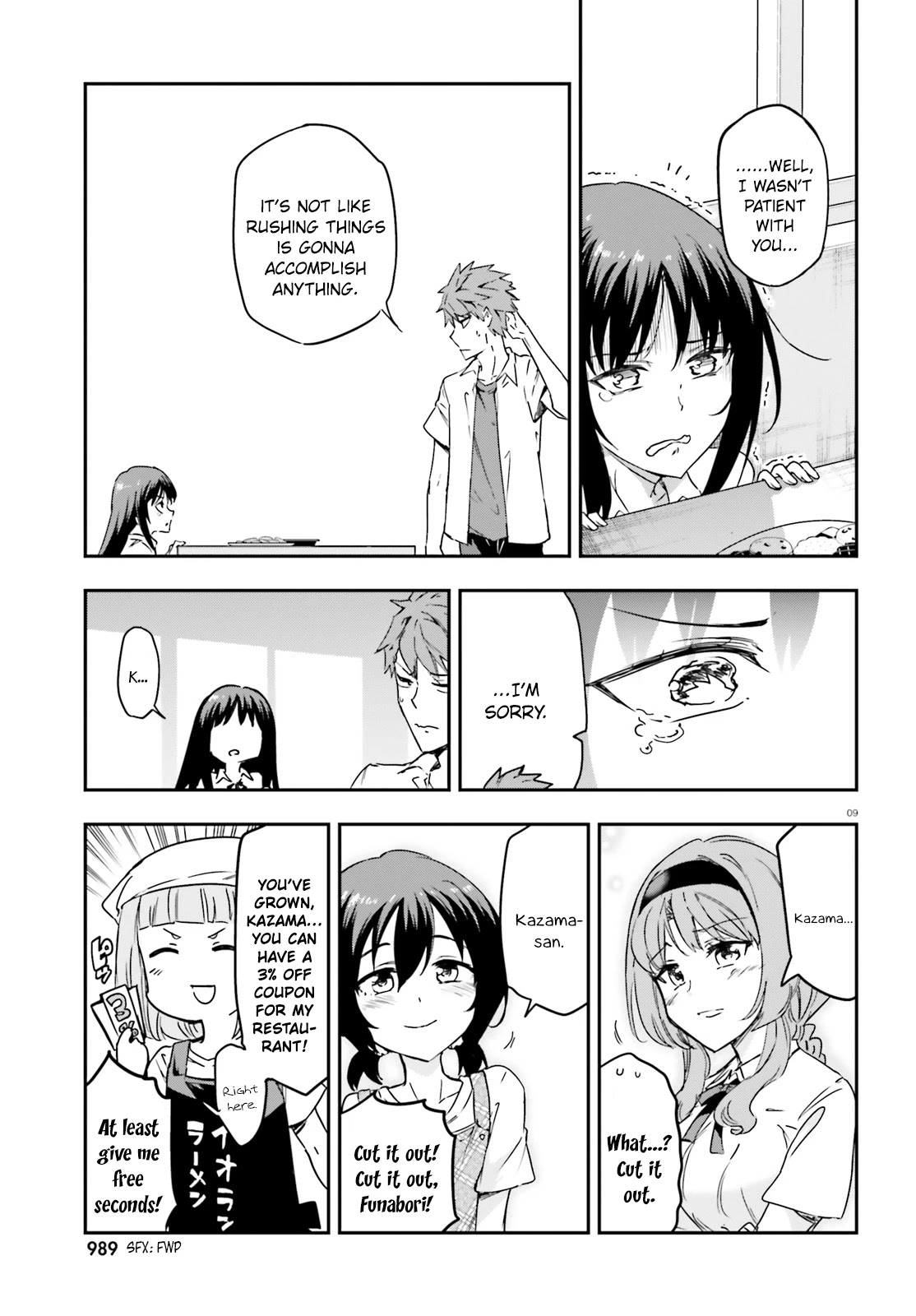 D-Frag! Chapter 141 page 9 - Chapter 141: We're Gonna Get Married and Be Together Forever!