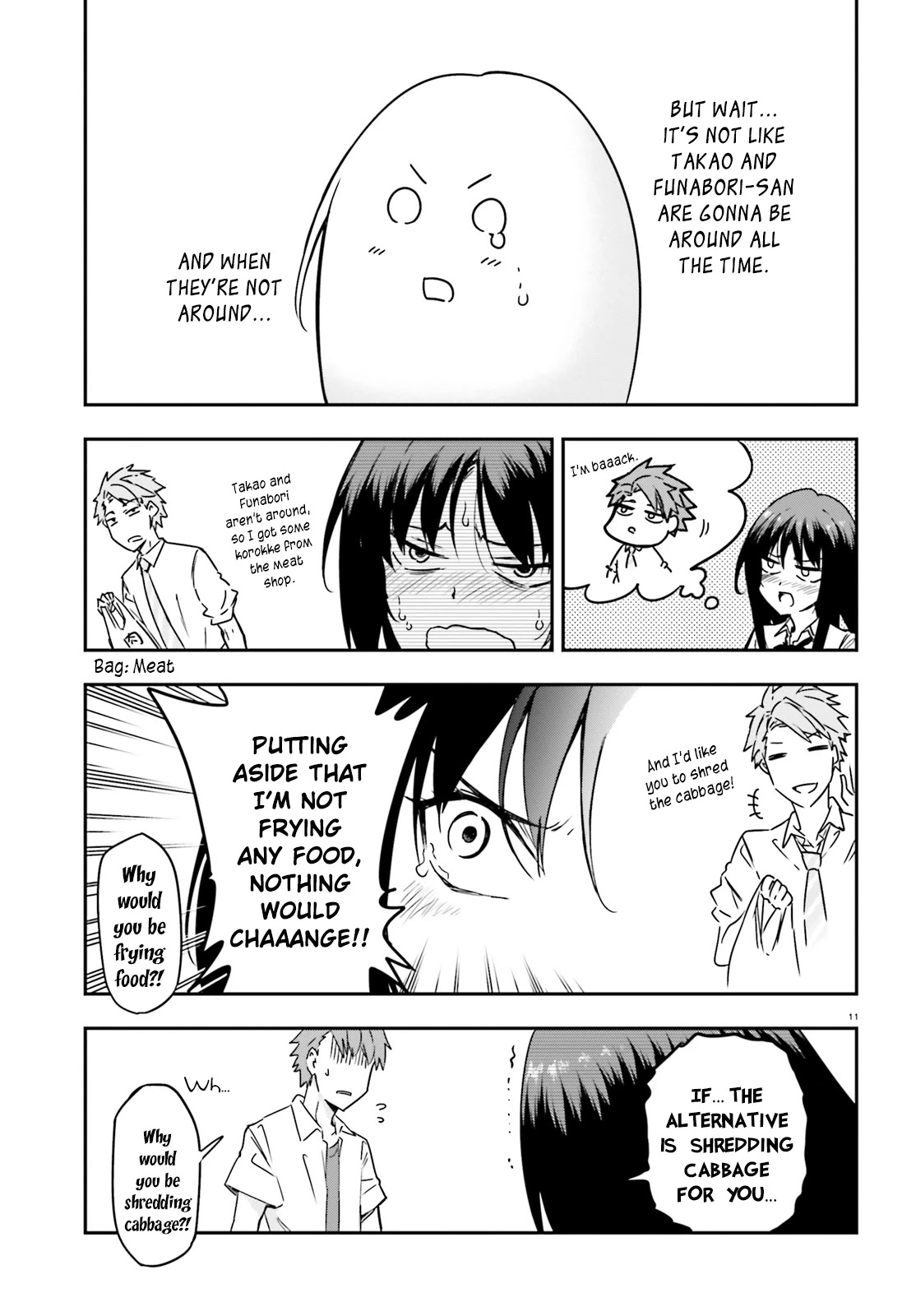 D-Frag! Chapter 142 page 11 - Chapter 142: Sharing a Room with Us