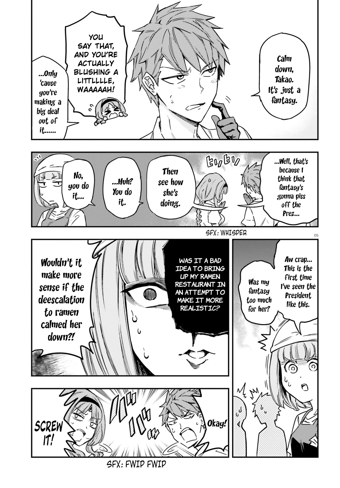 D-Frag! Chapter 142 page 5 - Chapter 142: Sharing a Room with Us